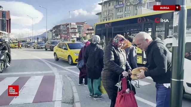 Bursa'da lodos zor anlar yaşattı