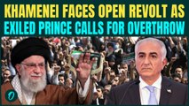 Khamenei’s End Near? Exiled Prince Reza Pahlavi CALLS for Uprising, URGES Iranians to Raise OLD FLAG