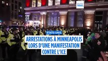 Plusieurs arrestations à Minneapolis lors d'une manifestation contre la police de l'immigration