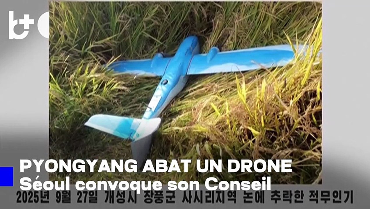 La Corée du Nord prétend avoir abattu un drone espion sud‑coréen