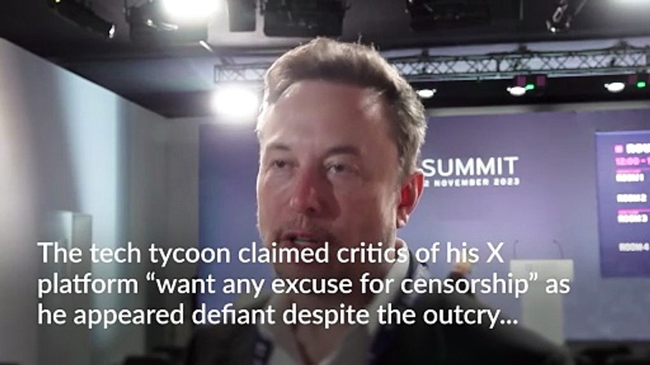 Musk hits out at ‘fascist’ UK as row over X and its Grok AI escalates