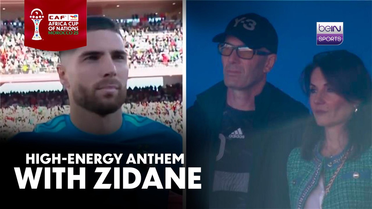 High-energy anthem with Zidane