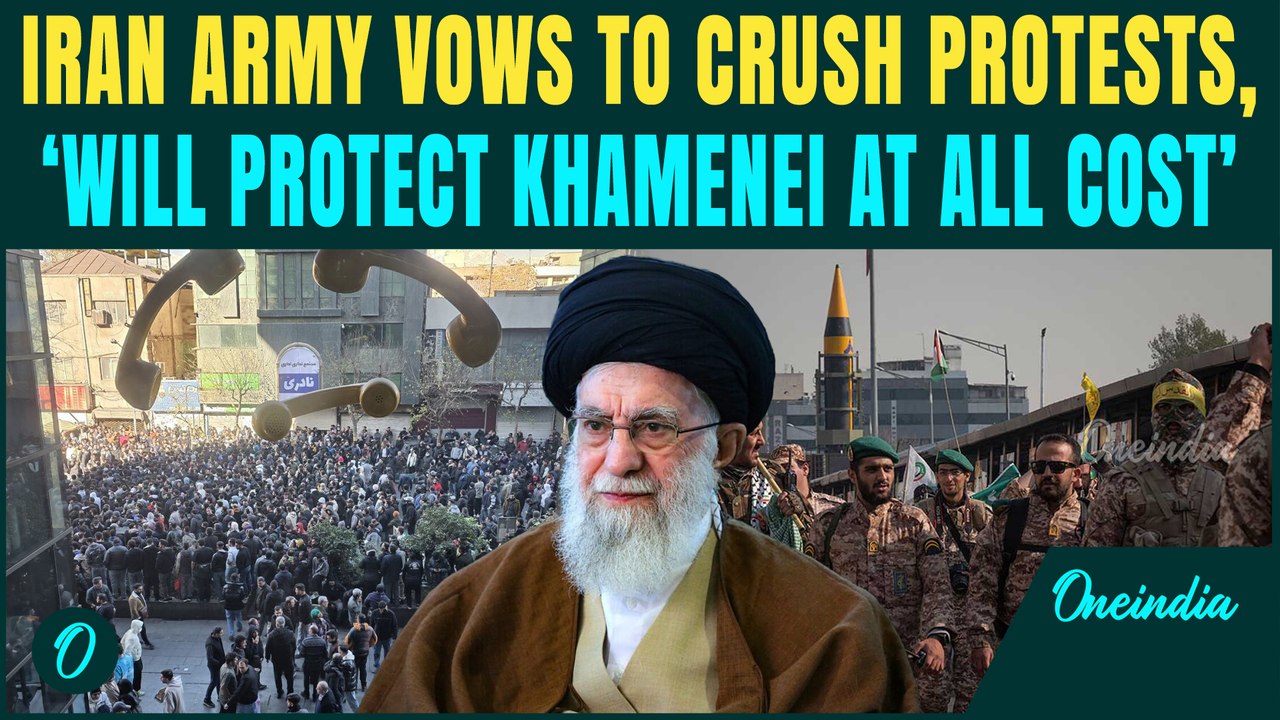 Iran Protest BREAKING: IRGC HARDENS Stance on Protesters, Draws RED LINE to Safeguard Iran, Khamenei