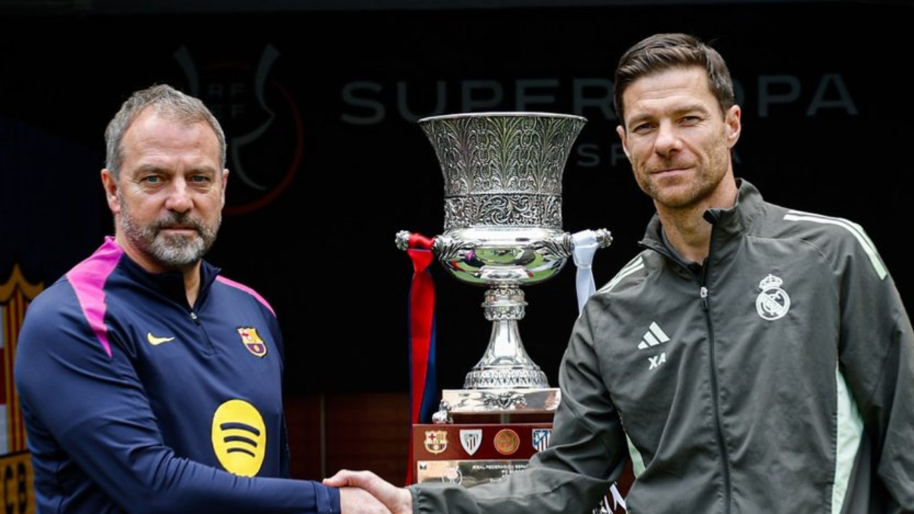 Supercopa de España 2026: Xabi Alonso y Hansi Flick se unen para la final entre Barcelona y Real Madrid