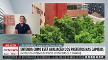 Prefeito de Porto Velho fala sobre liderar o ranking nacional em avaliação de serviços públicos