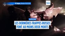 Ukraine : au moins deux morts et 15 blessés dans les dernières attaques russes