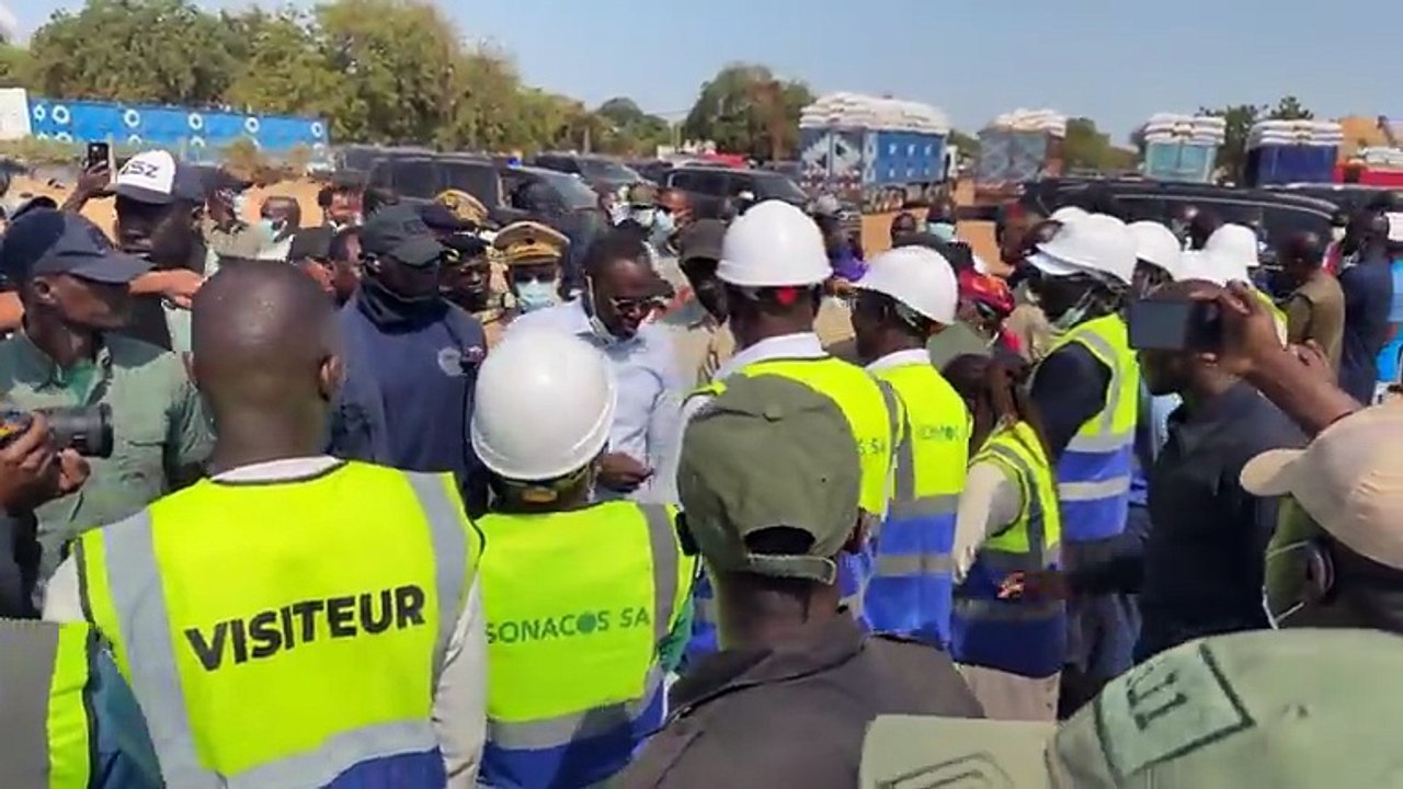 Visite à la SONACOS de Kaolack P 1