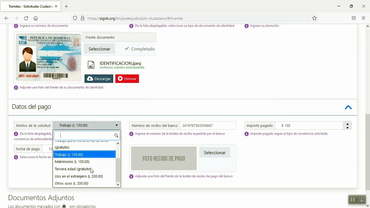 ¿Cómo obtener hoja antecedentes penales en línea?