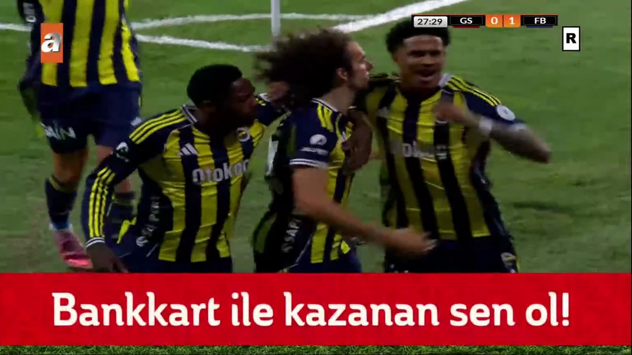 Fenerbahçe 2-0 Galatasaray (1. devre)