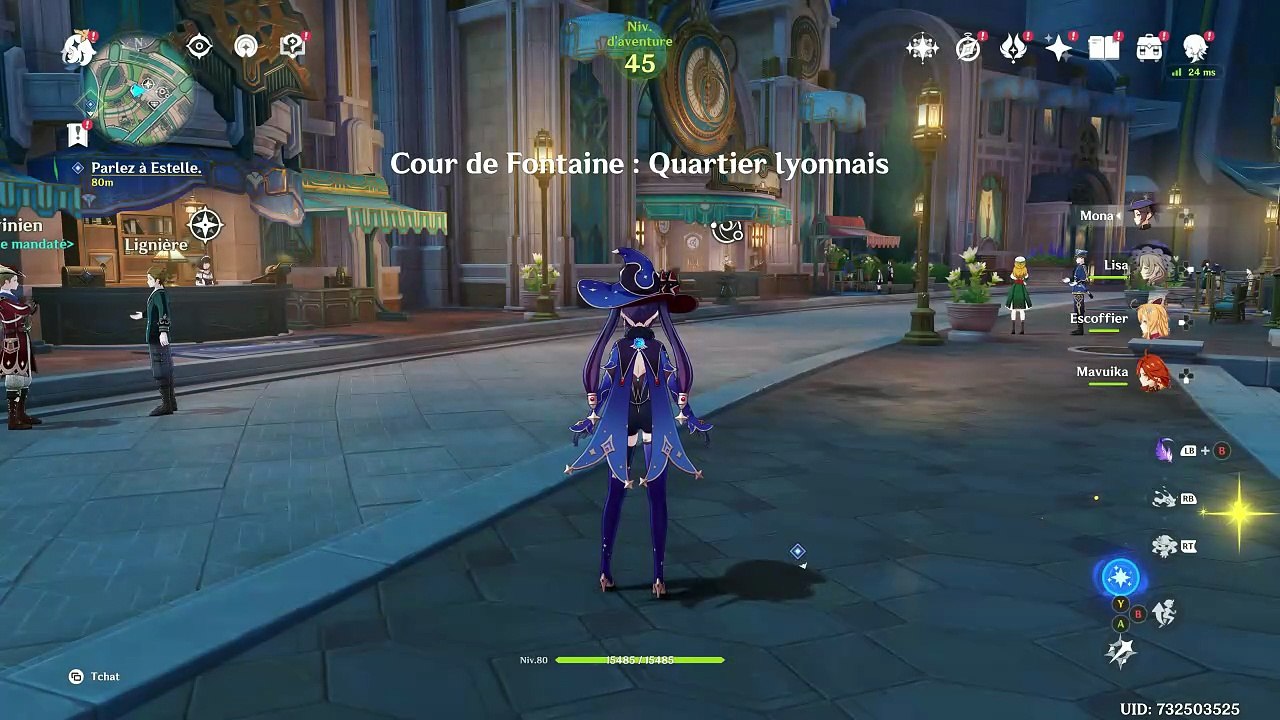 Genshin Impact Fontaine La fontaine coule à nouveau