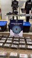 Incautan 105 paquetes de cocaína, armas y municiones en Santo Domingo Este
