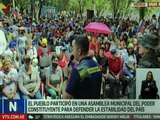 Mérida | Asambleas municipales del Poder Constituyente se desarrollan en unión cívico-militar