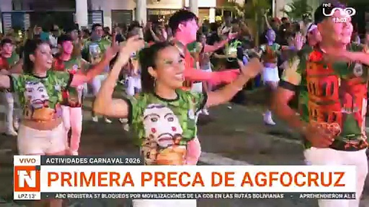 PRIMERA PRECA DE AGFOCRUZ