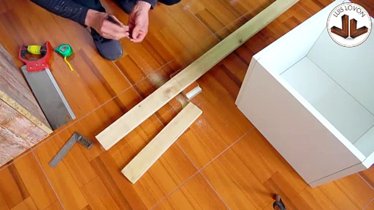 COMO HACER LA ESTRUCTURA PARA INSTALAR EL ANCLAJE FRANCES  MUY FACIL -  Consejos - Luis Lovon