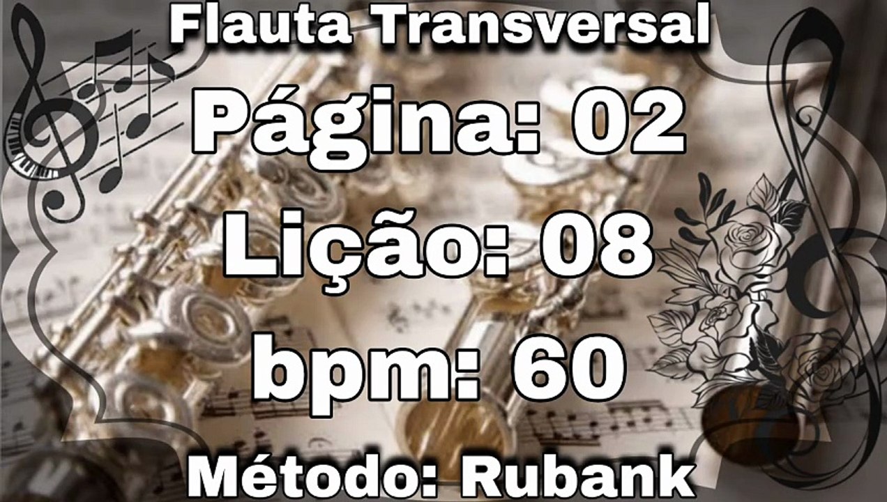 Página: 02 Lição: 08 - Flauta [60 bpm]