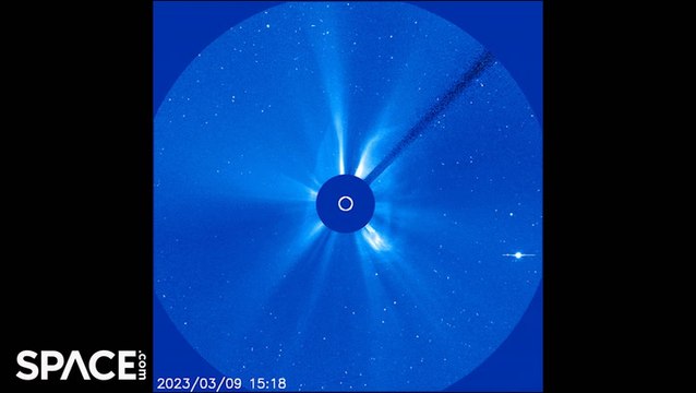 Butterfly-Shape' Coronal Mass Ejection Captured