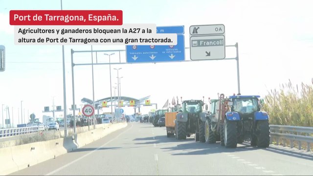 Protestas de agricultores contra el Mercosur en España, Irlanda y Bélgica