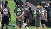 Mbappé se entrena y apunta al Clásico