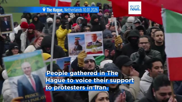 Demonstrations held in major European cities in solidarity with Iran protests