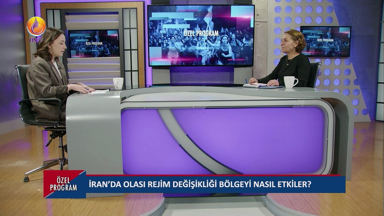 JIN TV |ÖZEL PROGRAM-Dilan Babat-Hülya Ateş-Rojava ve Rojhilat'da savaş ve direniş