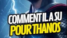 Comment Thor a su pour Thanos ? #thanos #thor #marvel #onregardequoi #theorie