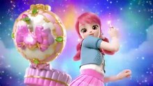"Dessert Catch! Teenieping" Princess Jellystin - Transformation and Attacks (English)