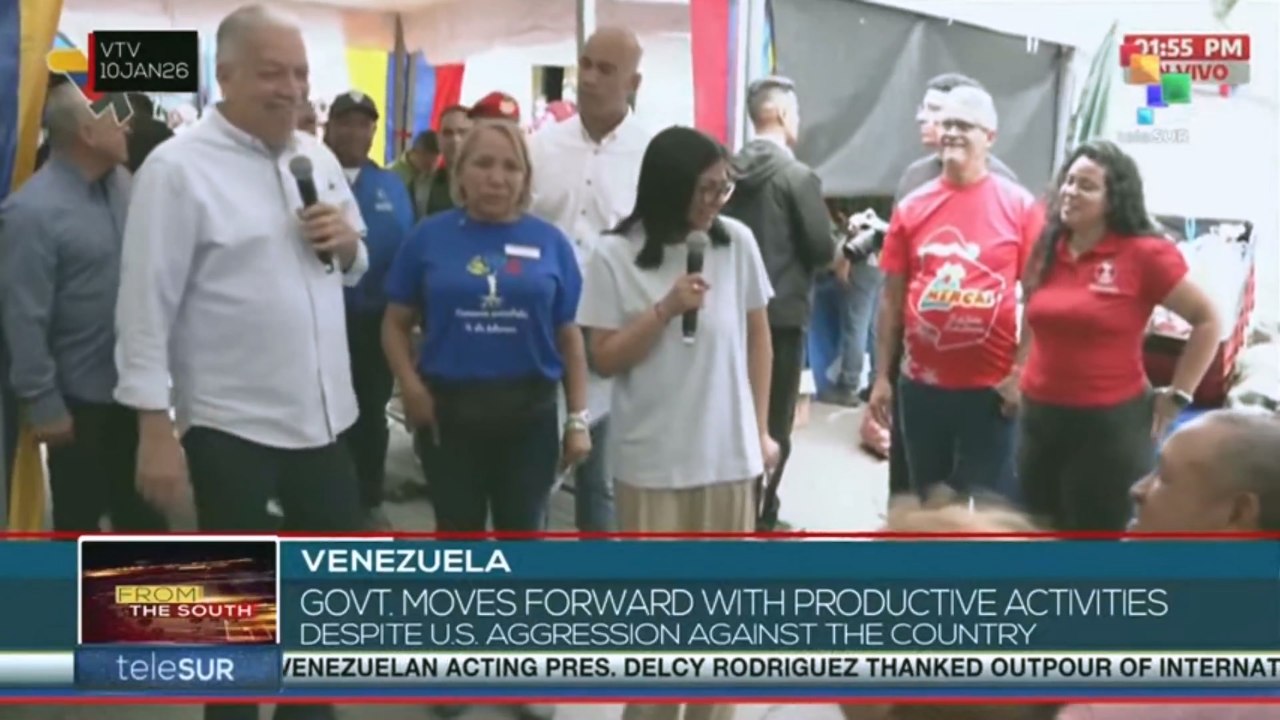 Venezuela | Govt. moves forward with productive activities despite US aggression against the country