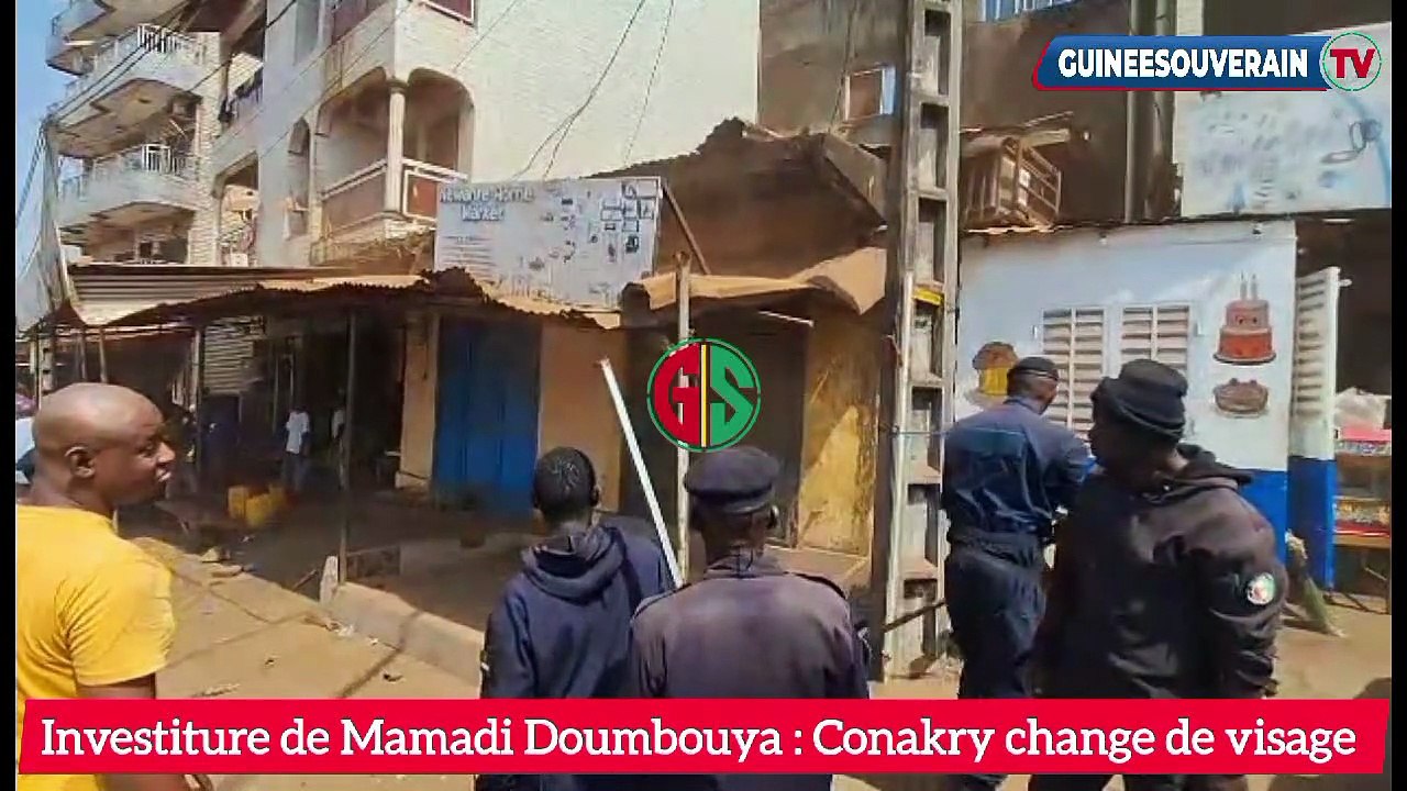 Investiture de Mamadi DOUMBOUYA