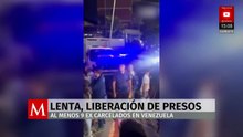 ONG reportan lenta liberación de presos políticos en Venezuela