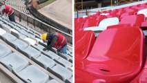 Estadio Azteca: así lucen las nuevas butacas del Coloso de Santa Úrsula para el Mundial 2026