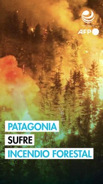 Principal incendio forestal en Patagonia argentina fuera de control afecta 5,500 hectáreas