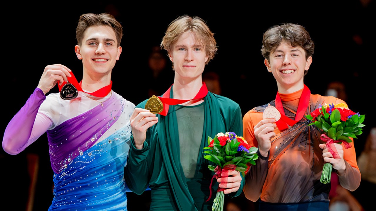 2026 Canadian National Skating Championships - Senior Men - Victory Ceremony
