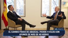 El cambio físico de Abascal: pierde 11 kilos con ayunos de más de 40 horas