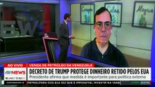 Trump retém dinheiro do petróleo da Venezuela nos EUA | JP INTERNACIONAL
