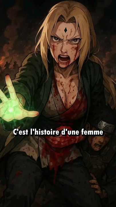 Tsunade : La Princesse Senju #tsunade #naruto #manga #1jour1perso #animefr