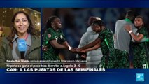 Copa Africana de Naciones: Nigeria gana pase a la semifinal tras derrotar a Argelia