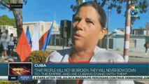 Cuban people in support and solidarity with Venezuela