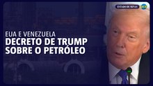 Trump assina decreto para proteger receitas do petróleo da Venezuela nos EUA