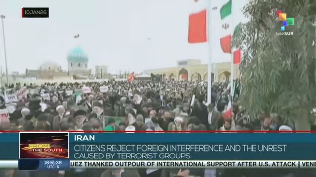 Iran | Citizens reject foreign interference and the unrest caused by terrorist groups