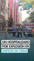 Explosión en Paseos de Taxqueña: 24 familias reciben apoyo; un hombre permanece hospitalizado
