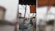 Internautas registram passagem de tornado em São José dos Pinhais