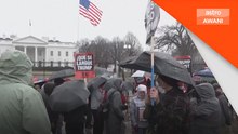 Penunjuk perasaan berhimpun di White House bantah ICE