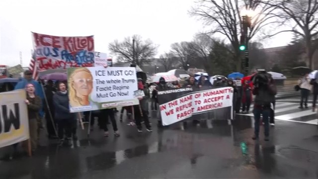Protestas en Washington en contra del ICE