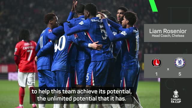 'One game in' - Rosenior reflects on getting Chelsea reign off to a winning start