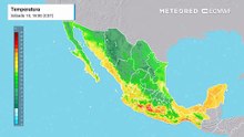 Semana con tiempo invernal en México