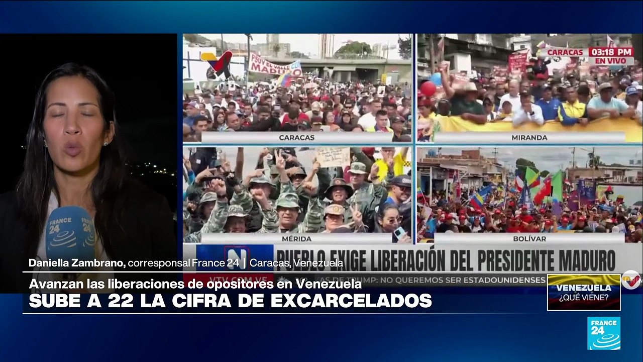 Informe desde Caracas: avanzan las liberaciones de presos políticos en Venezuela