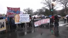 Protestas en Washington en contra del ICE NO USAR