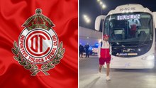 Toluca, el campeón, llega al estadio y se alista para el duelo ante Rayados de Monterrey