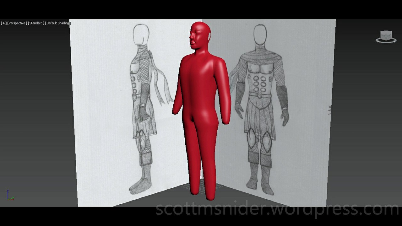 Flame: 3DS MAX Practice Polygon Modeling Model Video #87 (01-10-2026)