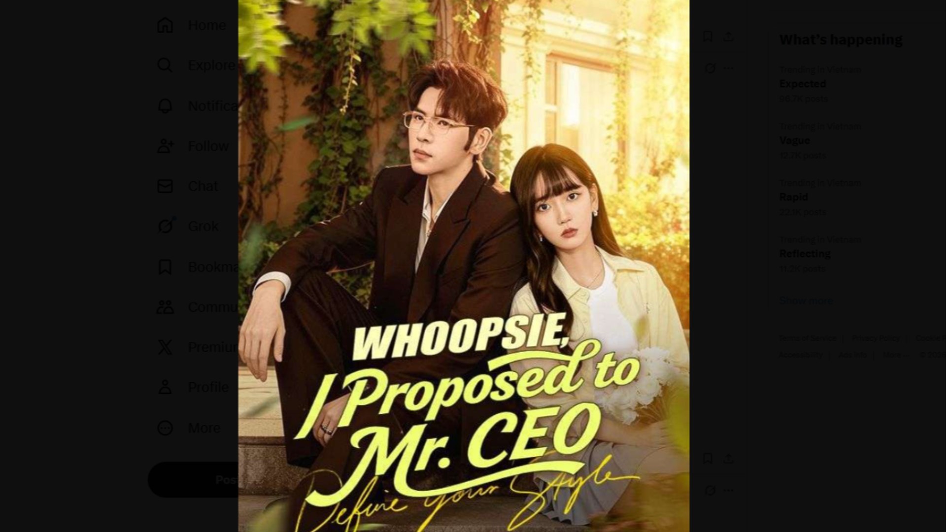 Whoopsie I Proposed to Mr CEO Drama Movies English Sub